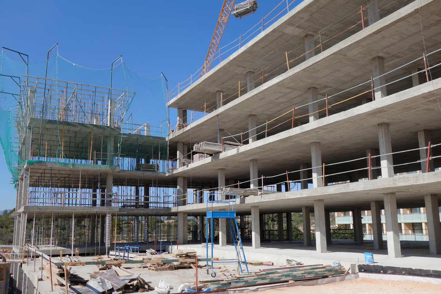 Commercial Building in Construction